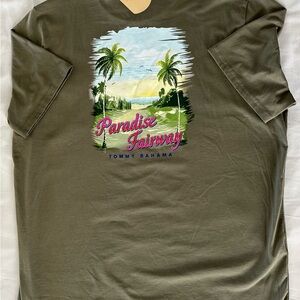 Tommy Bahama Men’s PARADISE FAIRWAY T-shirt Olive Green Size XL New w/ Tags